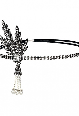 Повязка на голову из страз 300701