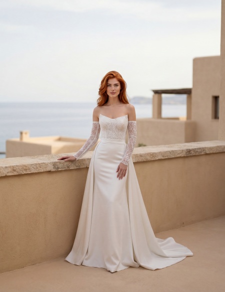 Свадебное платье без юбки Вивиан