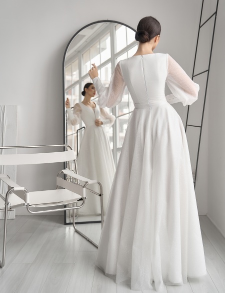 Элегантное свадебное платье Антонета