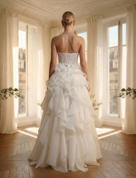 Свадебное белое платье Тэми