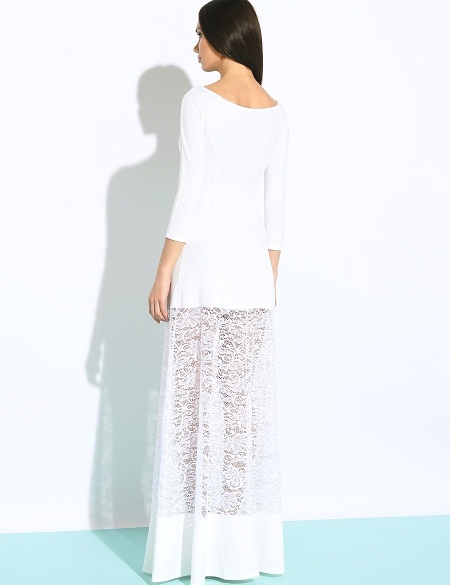 Прямое свадебное платье Уна