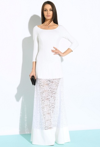 Прямое свадебное платье Уна