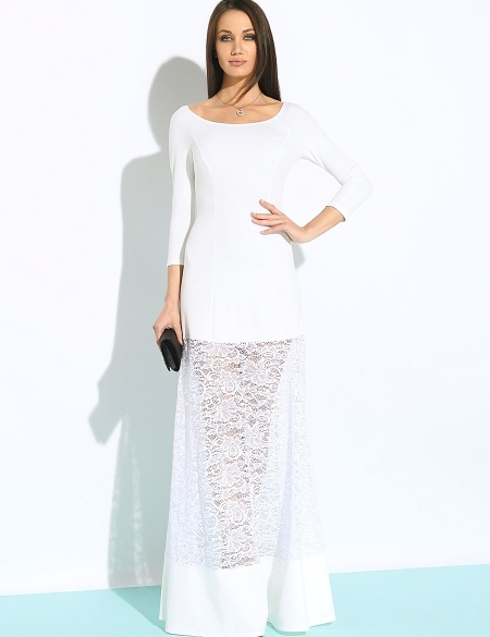 Прямое свадебное платье Уна