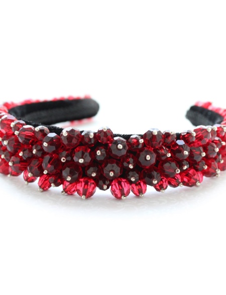 Бордовый ободок