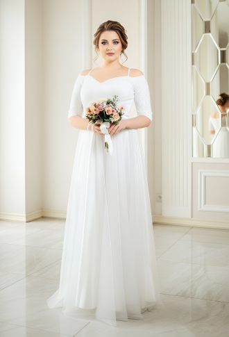 Кружевное свадебное платье Тереза